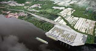 The Contrecoeur container terminal project, located about 25 miles from Montreal, would allow MPA to handle up to 1.15 million containers (20-foot equivalent units or TEUs) annually and accommodate vessels between 39,000 and 75,400 deadweight tonnage (DWT).