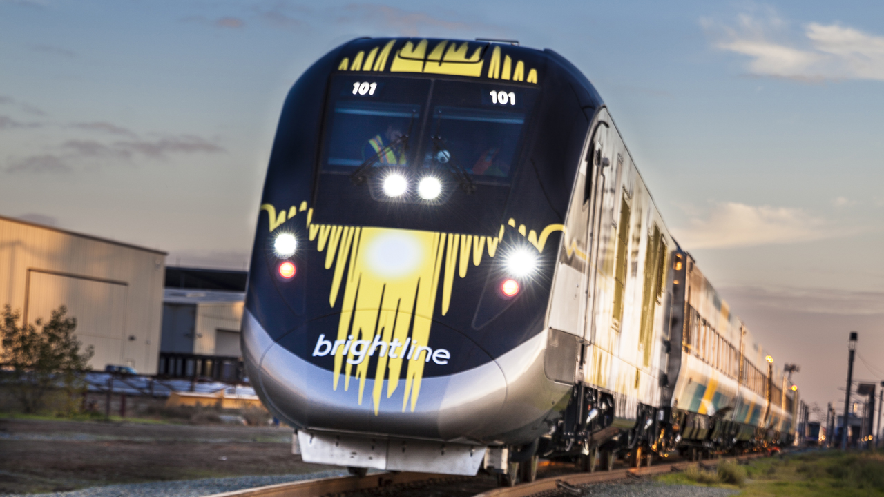 Brightline service will resume in the first half of November, following suspension on March 25, 2020, due to the pandemic.