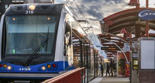 A new station is on the way for Charlotte Area Transit System’s LYNX Blue Line. (Photo by David Murphy, courtesy of HNTB)