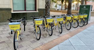 Brightline is launching the first phase of its bikeshare program, BrightBike, in West Palm Beach, Fla., following city approval earlier this month.