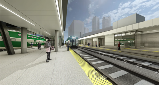 An artist rendering of the Toronto Union Station platforms. Improvement work, as part of Metrolinx's Union Station Enhancement Project, is expected to start early this year. (Metrolinx image)
